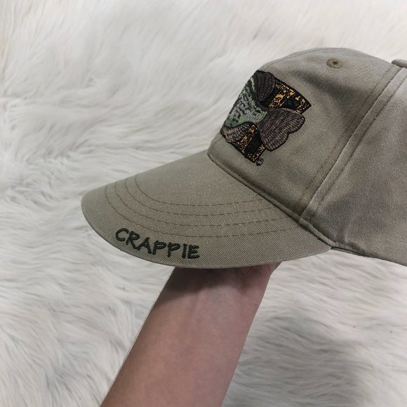 FLYING FISHERMAN Crappie Adjustable Hat SZ OS - Picture 2 of 4